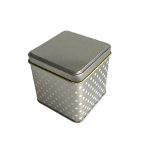 Square Shape Metal Tea Box Wholesale Tin Packaging